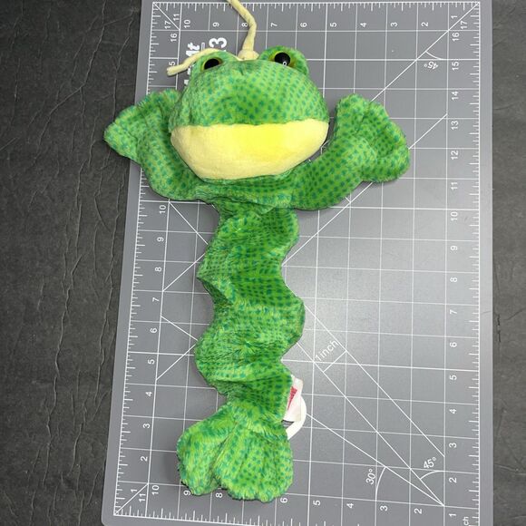 VTG Dakin Frog Musical Pull Plush PLAYS Take Me Out To The Ball Park 1994 - Picture 1 of 7